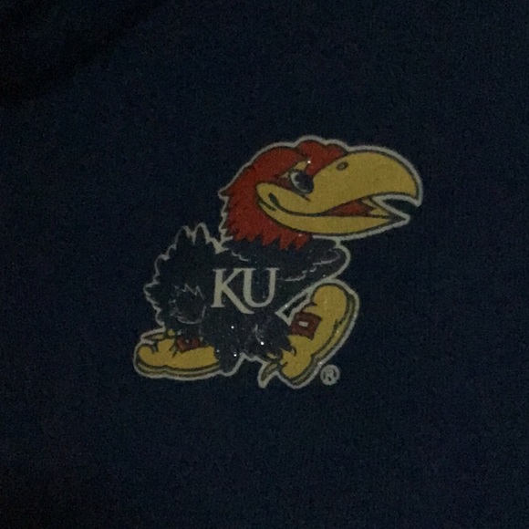 Ku Jayhawks quarter zip - Picture 3 of 4
